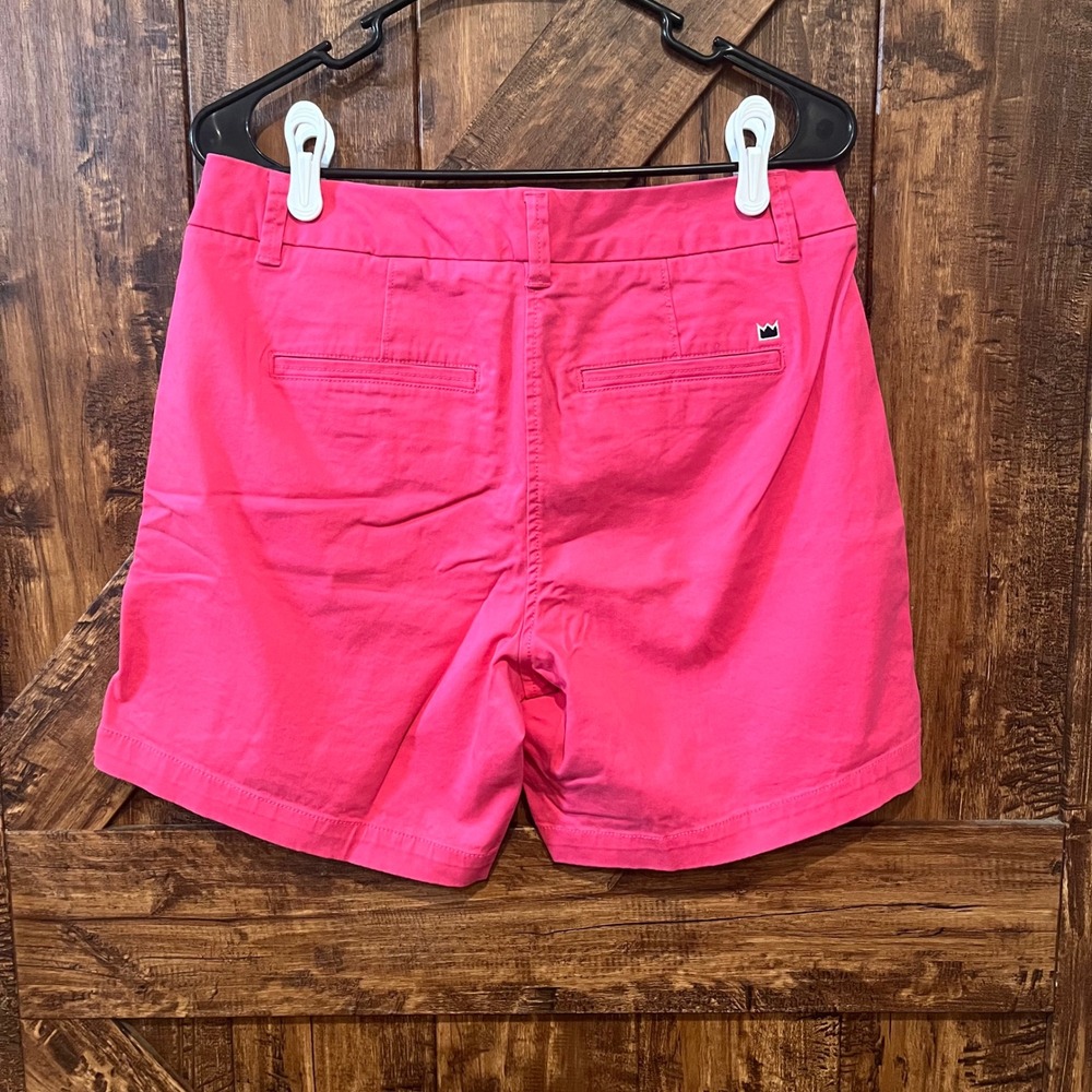 Crown & Ivy Caroline Pink Shorts Womens Size 6 Casual Everyday - Picture 3 of 6